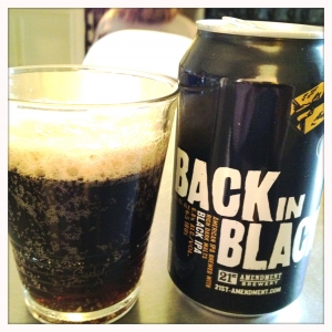 21st Amendment Brewery Black IPA