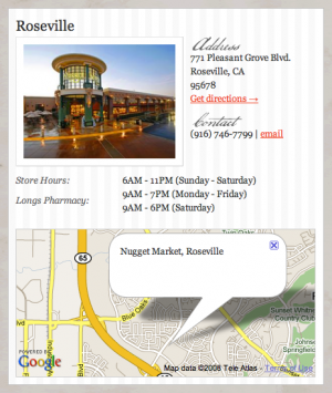 Nugget Market Roseville location