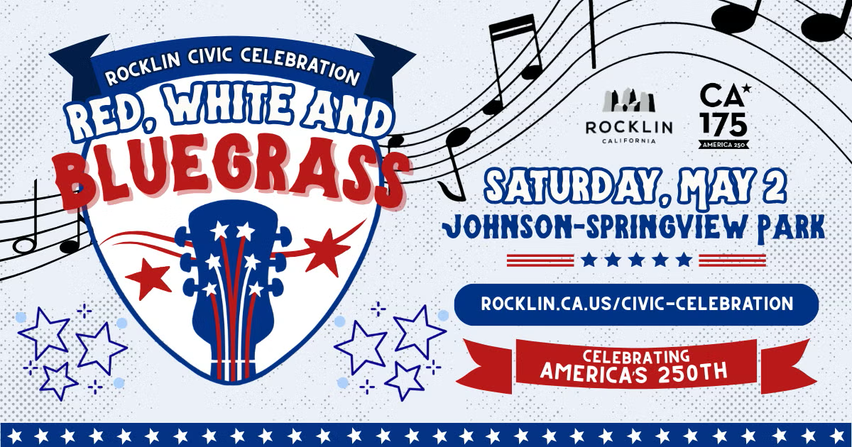 Rocklin Red, White and Bluegrass Civic Celebration