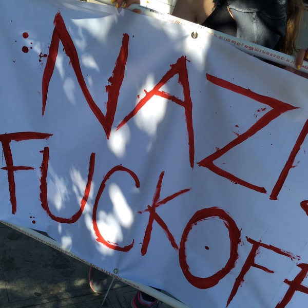 Nazis fuck off