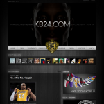 Kobe Bryant home page