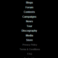 IE 8 rendering of the footer