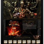 Whitechapel home page on iPad