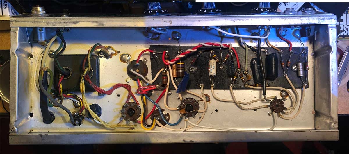 Silverface Fender Champ circuit