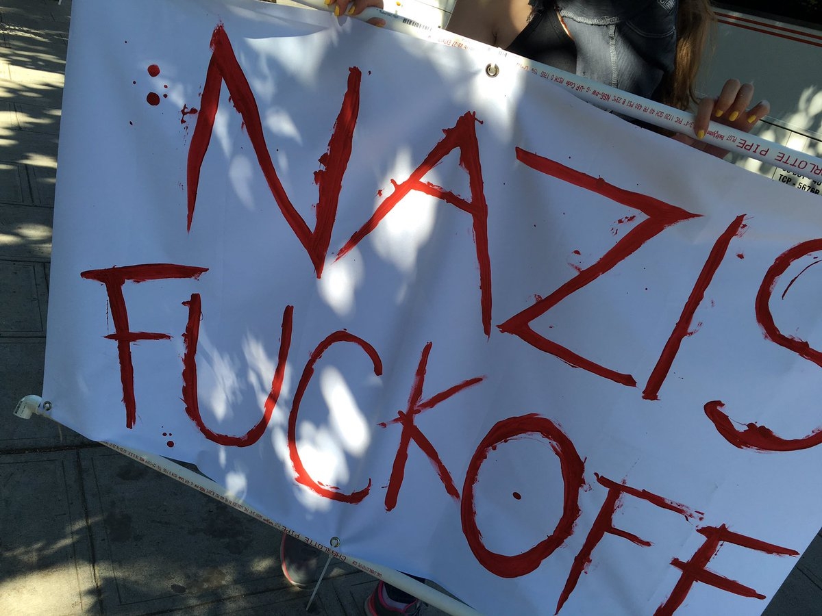 Nazis fuck off